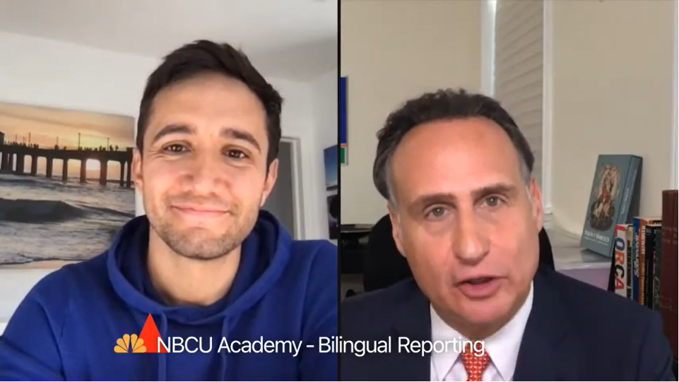 Gadi Schwartz and José Díaz-Balart
