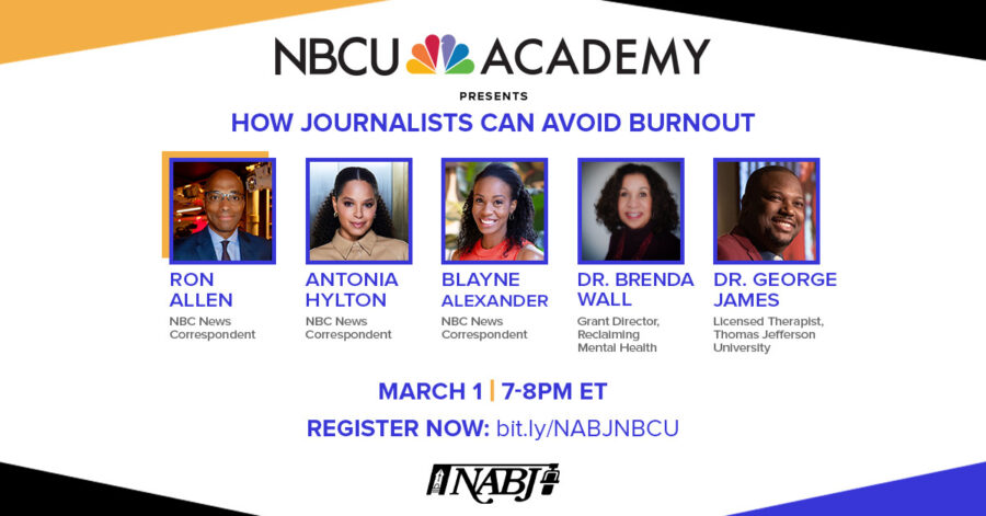 NBCU Academy presents: How Journalists Can Avoid Burnout