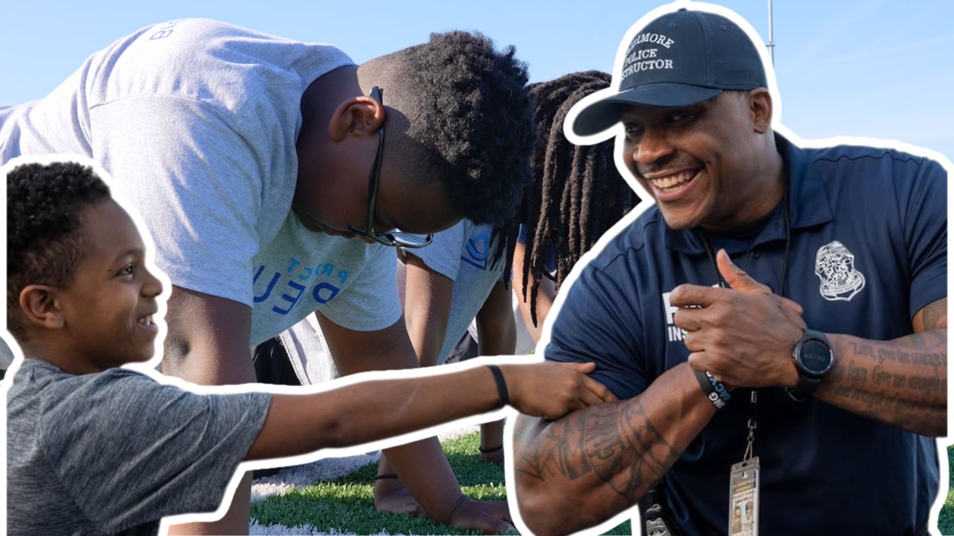 Baltimore Police Build Trust With Black Boys Through Breathing Exercises